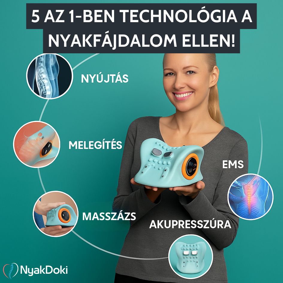NyakDoki 2.0 - Masszázs, EMS Terápia, Akupresszúra, Melegítés, Nyújtás